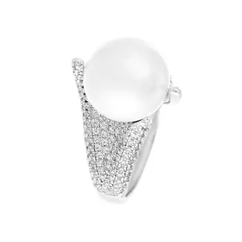 Кольцо из серебра PI-R01341-X-W-PS-X-W