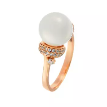 Кольцо из серебра PI-R10003-X-G-ST601-X-W