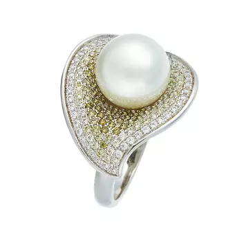 Кольцо из серебра PI-R1058-3-X-W-PS-X-M4