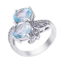 Кольцо из серебра PPR0001605_KO_BT_001_WG