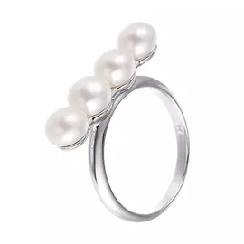 Кольцо из серебра PS150460R-1_WP_WG