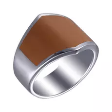 Кольцо из серебра R21425_KO_ENAM_001_WG