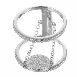 Кольцо из серебра R24187-BW_001_WG