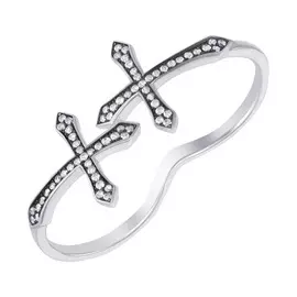 Кольцо из серебра R25539-H_001_WG