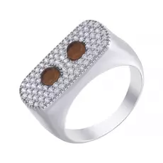 Кольцо из серебра R28027_KO_US_001_WG