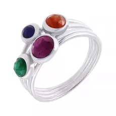 Кольцо из серебра R-29804_KO_001_WG