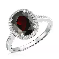 Кольцо из серебра R-DRGR00491-GR