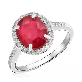 Кольцо из серебра R-DRGR00491-RB-T