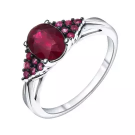 Кольцо из серебра R-DRGR00507-RB-RB