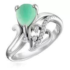 Кольцо из серебра R-DRGR00793-EM