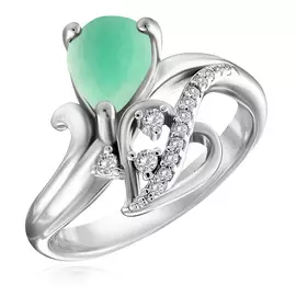 Кольцо из серебра R-DRGR00793-EM