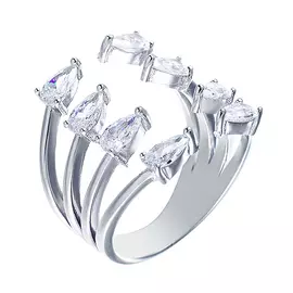 Кольцо из серебра R-VA0072_KO_001_WG