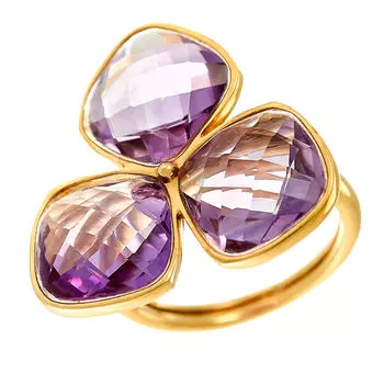 Кольцо из серебра RB-R00024-X-G-Pur-X-X