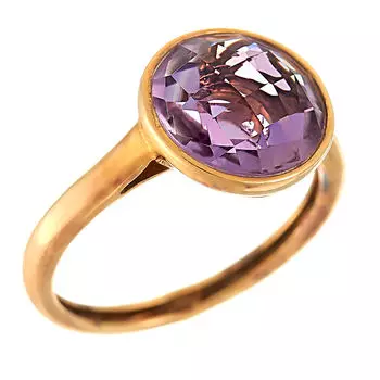 Кольцо из серебра RB-R10008-X-G-Pur-X-X