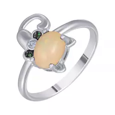 Кольцо из серебра RIC10_KO_OP_001_WG