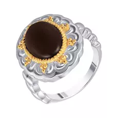 Кольцо из серебра RK-1227_SMQ_KO_SQ_WJ