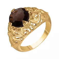 Кольцо из серебра RK-1325_SMQ_KO_SQ_YG