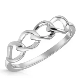 Кольцо из серебра S85610080