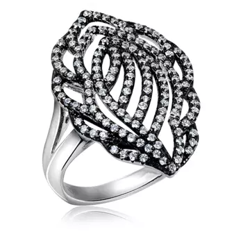 Кольцо из серебра S85611114