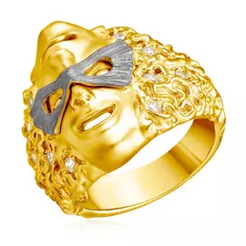 Кольцо из серебра С 11660 Ж