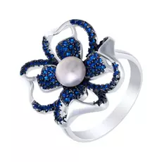 Кольцо из серебра SB0205-R_KO_WP_001_WG