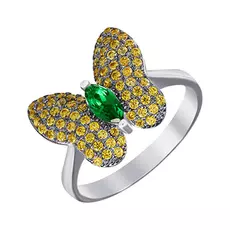 Кольцо из серебра SB0504-R_KO_002_WG