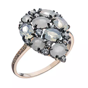 Кольцо из серебра SET82104R-2