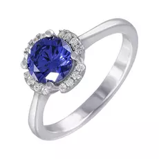 Кольцо из серебра SL30991C1_001_WG