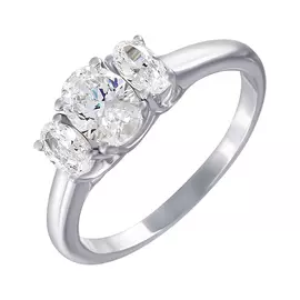 Кольцо из серебра SL31040A1_001_WG