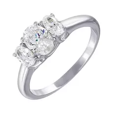 Кольцо из серебра SL31040A1_001_WG