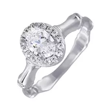 Кольцо из серебра SL31104A1_001_WG