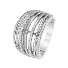 Кольцо из серебра SL-R01032-X-W-X-X-W