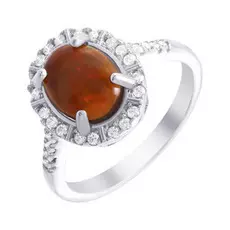 Кольцо из серебра SM-0022_KO_OP_003_WG