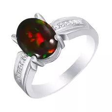 Кольцо из серебра SM-0024_KO_OP_003_WG