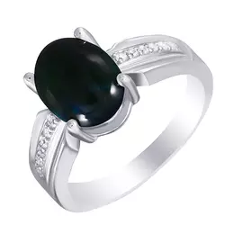 Кольцо из серебра SM-0024_KO_OP_002_WG