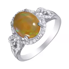 Кольцо из серебра SM-017_KO_OP_001_WG