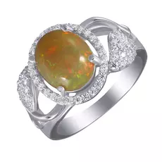 Кольцо из серебра SM-024_KO_OP_001_WG