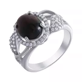 Кольцо из серебра SM-024_KO_OP_003_WG