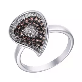 Кольцо из серебра SR00784CZNSW-1_001_WG