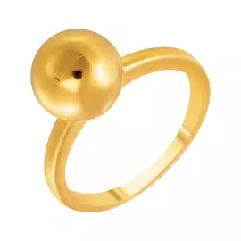 Кольцо из серебра SR03039A_KO_YG