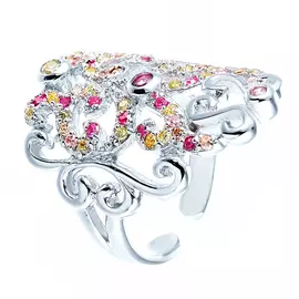 Кольцо из серебра SR140014D_KO_001_WG