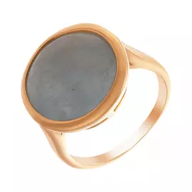 Кольцо из серебра SR1802_KO_AQ_YG