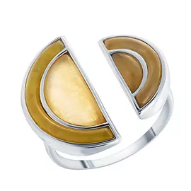 Кольцо из серебра SR2245_KO_WG