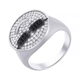 Кольцо из серебра SR28025_KO_001_WG