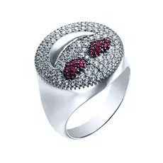 Кольцо из серебра SR28063_KO_001_WG