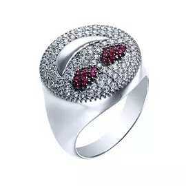 Кольцо из серебра SR28063_KO_001_WG