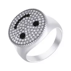 Кольцо из серебра SR28066_KO_001_WG