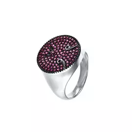 Кольцо из серебра SR28067_KO_001_WG