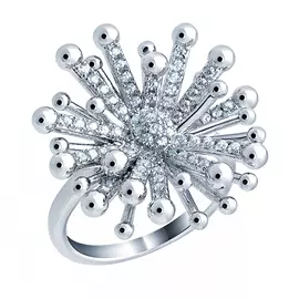 Кольцо из серебра SR36113_KO_001_WG