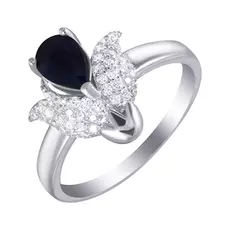 Кольцо из серебра SR-0102_KO_SO_001_WG